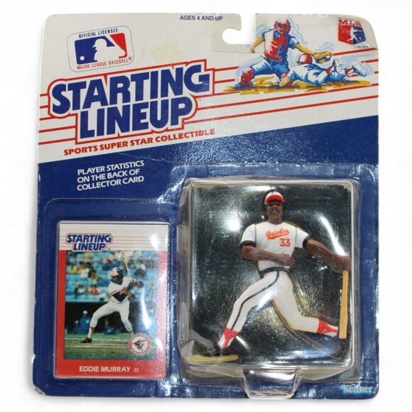Starting Lineup Eddie Murray 1988 MLB Action Figure & Card - Picture 1 of 3